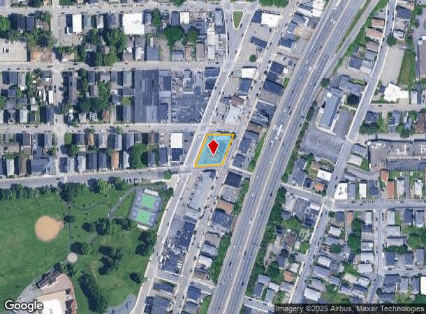  174 Millbury St, Worcester, MA Parcel Map