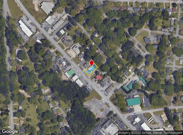  282 N Main St, Jonesboro, GA Parcel Map