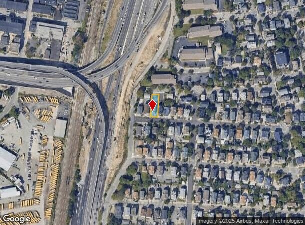  165 Hudson St, Providence, RI Parcel Map