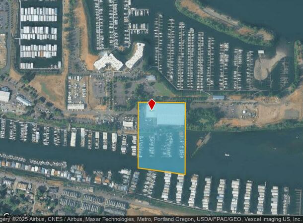  570 Ne Tomahawk Island Dr, Portland, OR Parcel Map