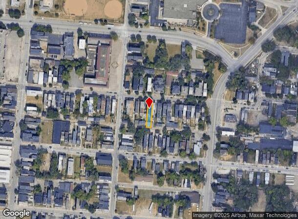  835 Dayton St, Cincinnati, OH Parcel Map