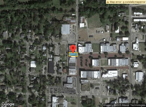  1209 Washington St, Commerce, TX Parcel Map