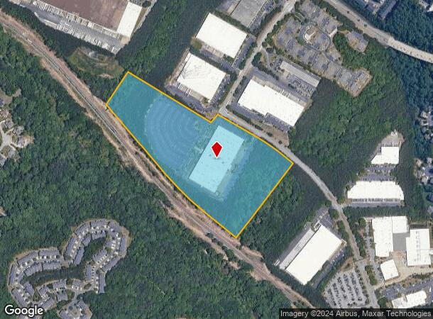  7100 Highlands Pky Se, Smyrna, GA Parcel Map