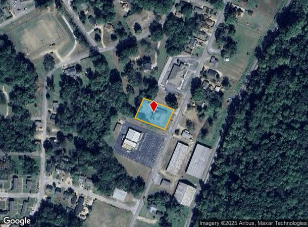 901 Jackson Ave S, Russellville, AL Parcel Map