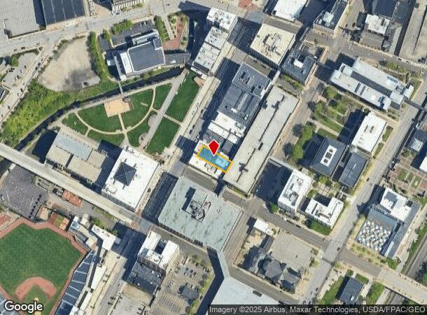  209 S Main St, Akron, OH Parcel Map