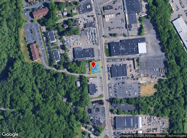  1717 Main St, Brockton, MA Parcel Map