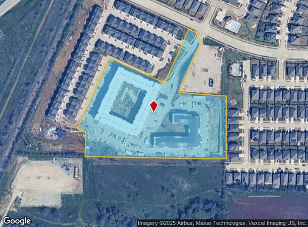 15621 Bovis Way, Fort Worth, TX Parcel Map