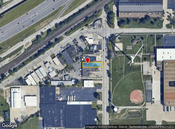 1066 E 222Nd St, Euclid, OH Parcel Map