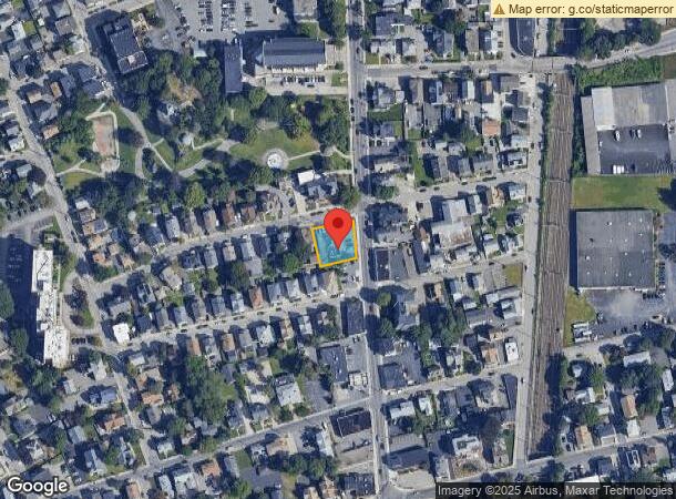  542 Broad St, Central Falls, RI Parcel Map