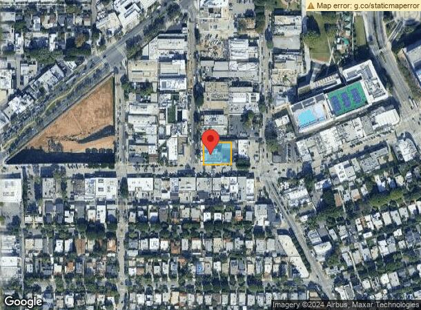  8825 Melrose Ave, West Hollywood, CA Parcel Map