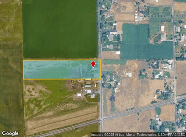  3909 N Campbell Rd, Otis Orchards, WA Parcel Map