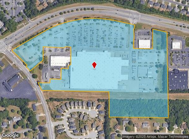 1133 E West Connector, Austell, GA Parcel Map