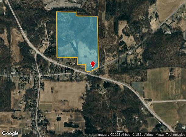 2058 Strong Rd, Victor, NY Parcel Map