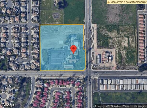  701 N Sanderson Ave, Hemet, CA Parcel Map