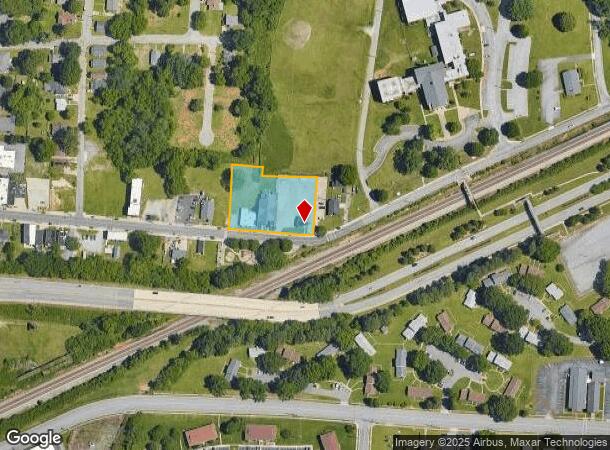  761 Washington St, High Point, NC Parcel Map