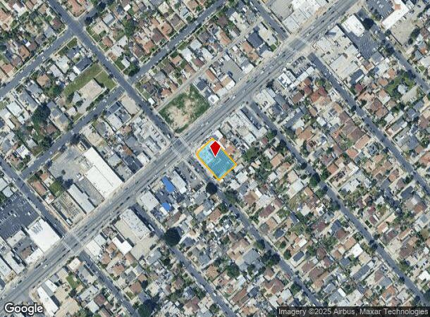 13420 Van Nuys Blvd, Pacoima, CA Parcel Map