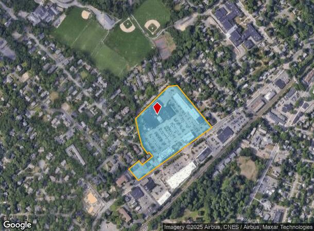 162 Linden St, Wellesley, MA Parcel Map