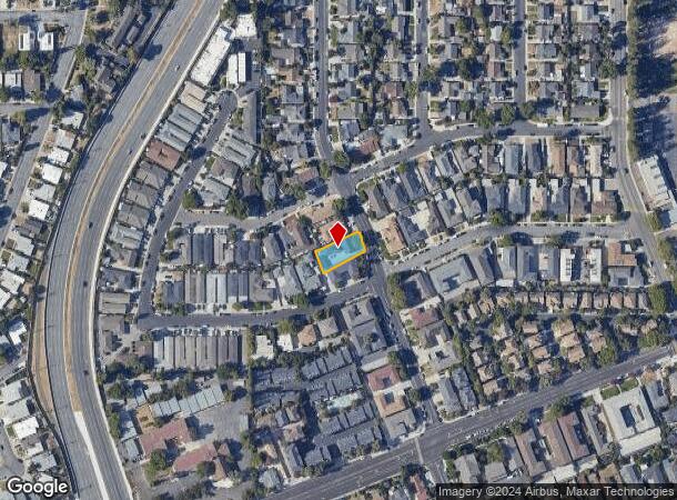  884 Maryann Dr, Santa Clara, CA Parcel Map