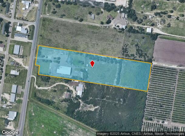 8520 N Moorefield Rd, Mission, TX Parcel Map