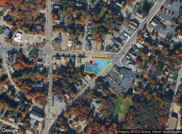 20 Brockton Ave, Abington, MA Parcel Map