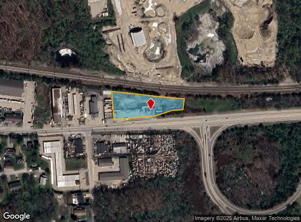  136 Oak St, Westerly, RI Parcel Map