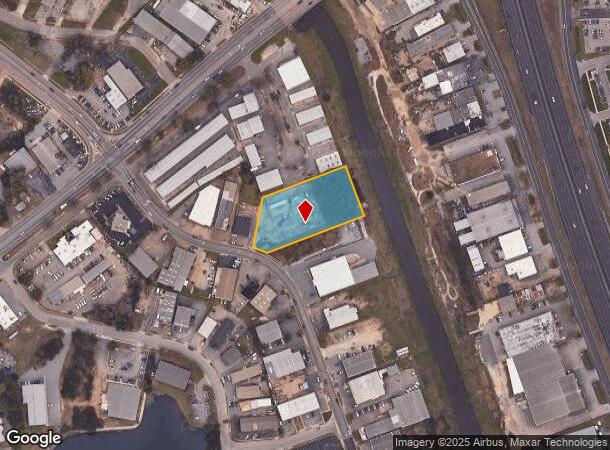 721 Lakeside Dr, Mobile, AL Parcel Map