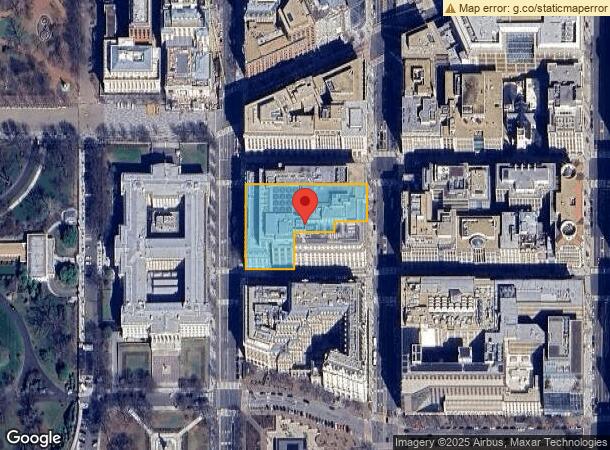  613 15Th St Nw, Washington, DC Parcel Map