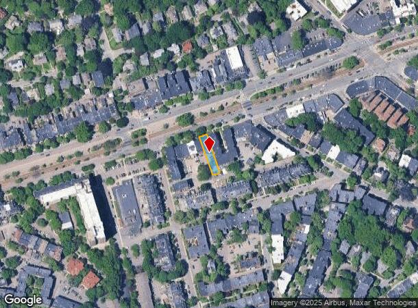 1683 Beacon St, Brookline, MA Parcel Map