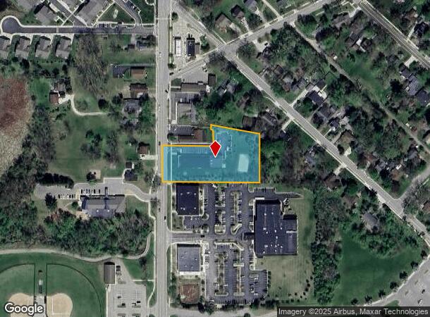 2830 Baker Rd, Dexter, MI Parcel Map