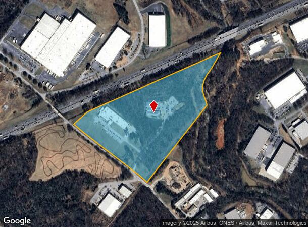  1303 S Batesville Rd, Greer, SC Parcel Map