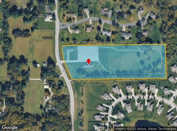 5075 N Raceway Rd, Indianapolis, IN Parcel Map
