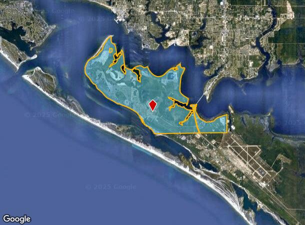  Highway 98, Tyndall Afb, FL Parcel Map