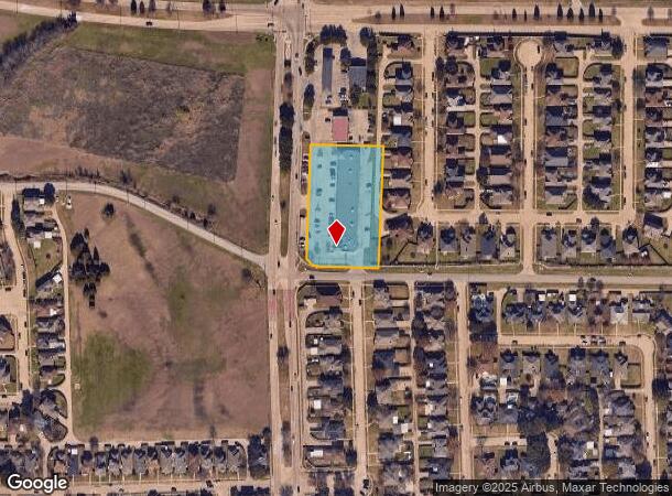  540 Clay Mathis Rd, Mesquite, TX Parcel Map