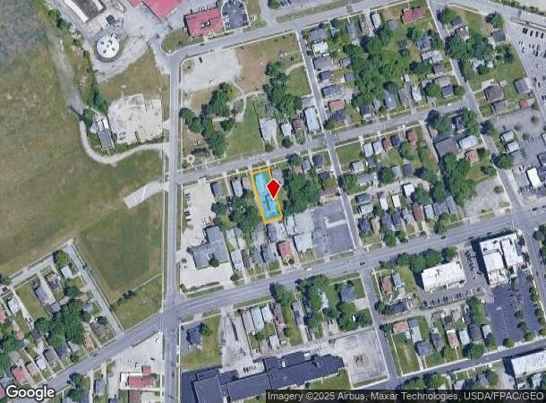  1117 W 2Nd St, Lorain, OH Parcel Map