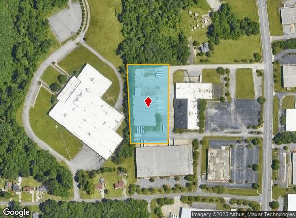 2070 Brentwood St, High Point, NC Parcel Map