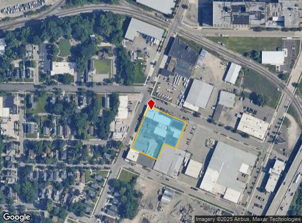 542 Cesar E Chavez Ave Sw, Grand Rapids, MI Parcel Map