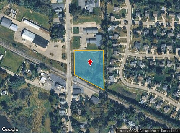  N Bridge St, Linden, MI Parcel Map