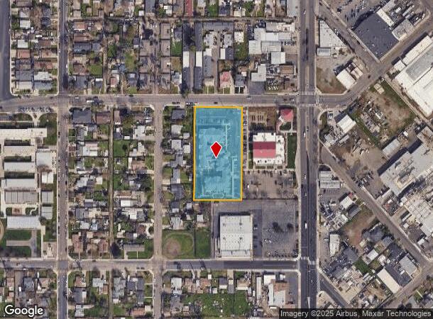 865 Lander Ave, Turlock, CA Parcel Map