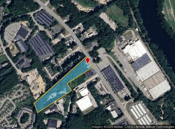  70 Daniel Webster Hwy, Merrimack, NH Parcel Map