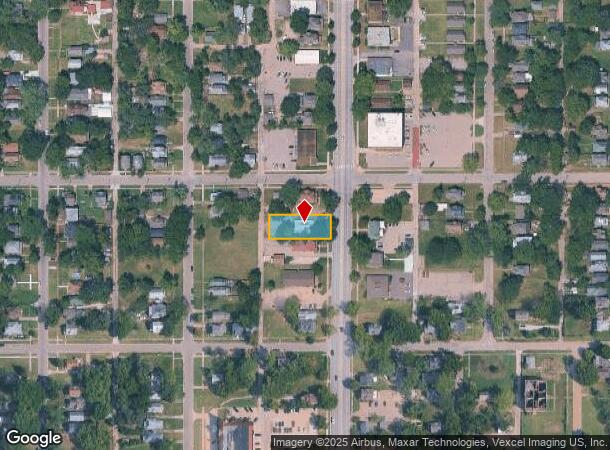  1507 Sw Topeka Blvd, Topeka, KS Parcel Map