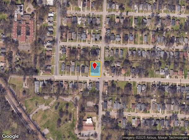  1544 Netherwood Ave, Memphis, TN Parcel Map