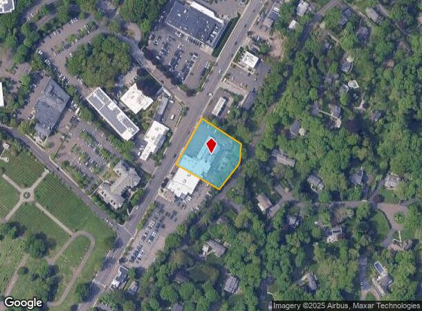  1396 Post Rd, Darien, CT Parcel Map