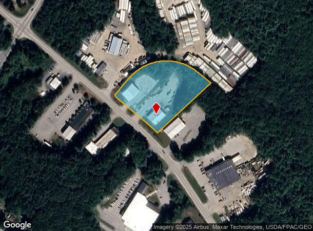 295 Rodman Rd, Auburn, ME Parcel Map