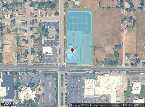 1551 E Mullan Ave, Post Falls, ID Parcel Map