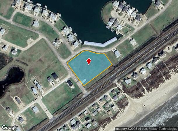  4211 Sunbird Beach Dr, Galveston, TX Parcel Map