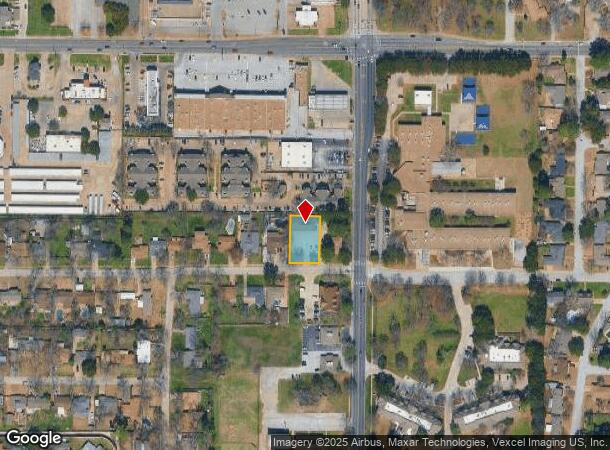 1625 Pecan Park Dr, Arlington, TX Parcel Map