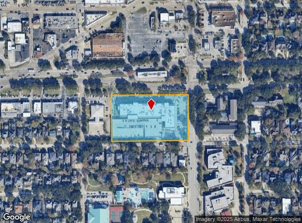  5101 Bellaire Blvd, Bellaire, TX Parcel Map