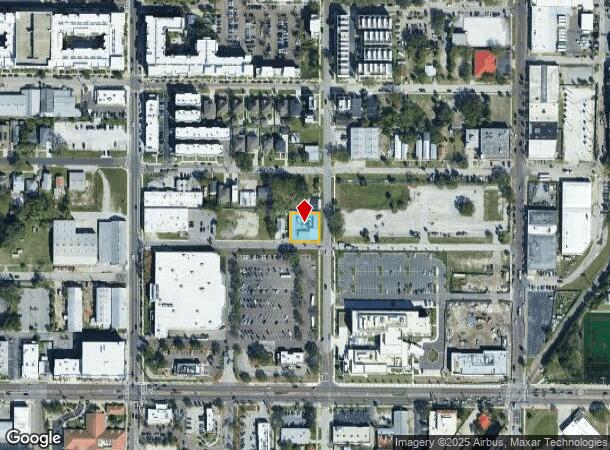  202 N Oregon Ave, Tampa, FL Parcel Map