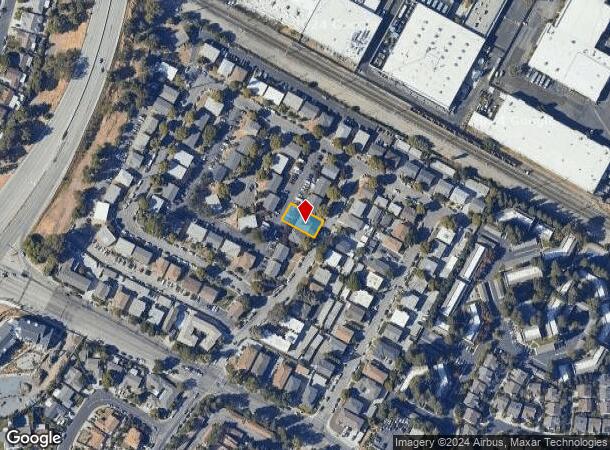  2268 Los Padres Blvd, Santa Clara, CA Parcel Map