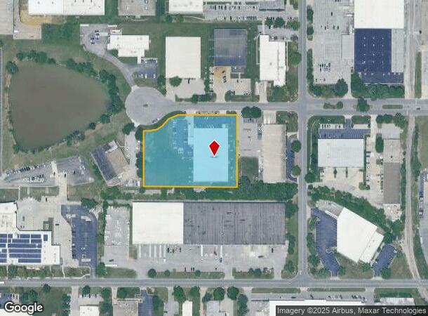  15501 W 109Th St, Lenexa, KS Parcel Map